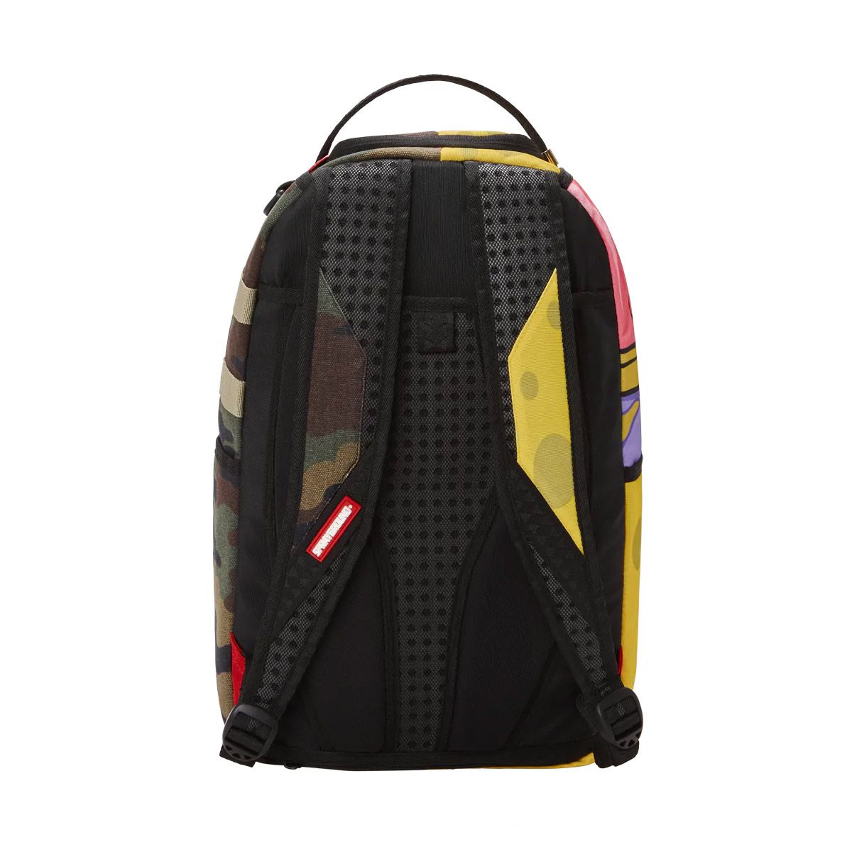 Sprayground Spongebob Split DLXR Backpack 910B3505NSZ Green Yellow