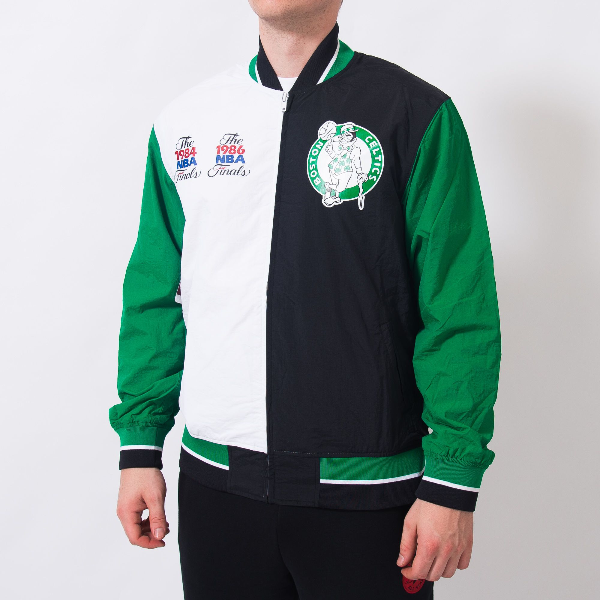 Boston celtics warm up jacket deals