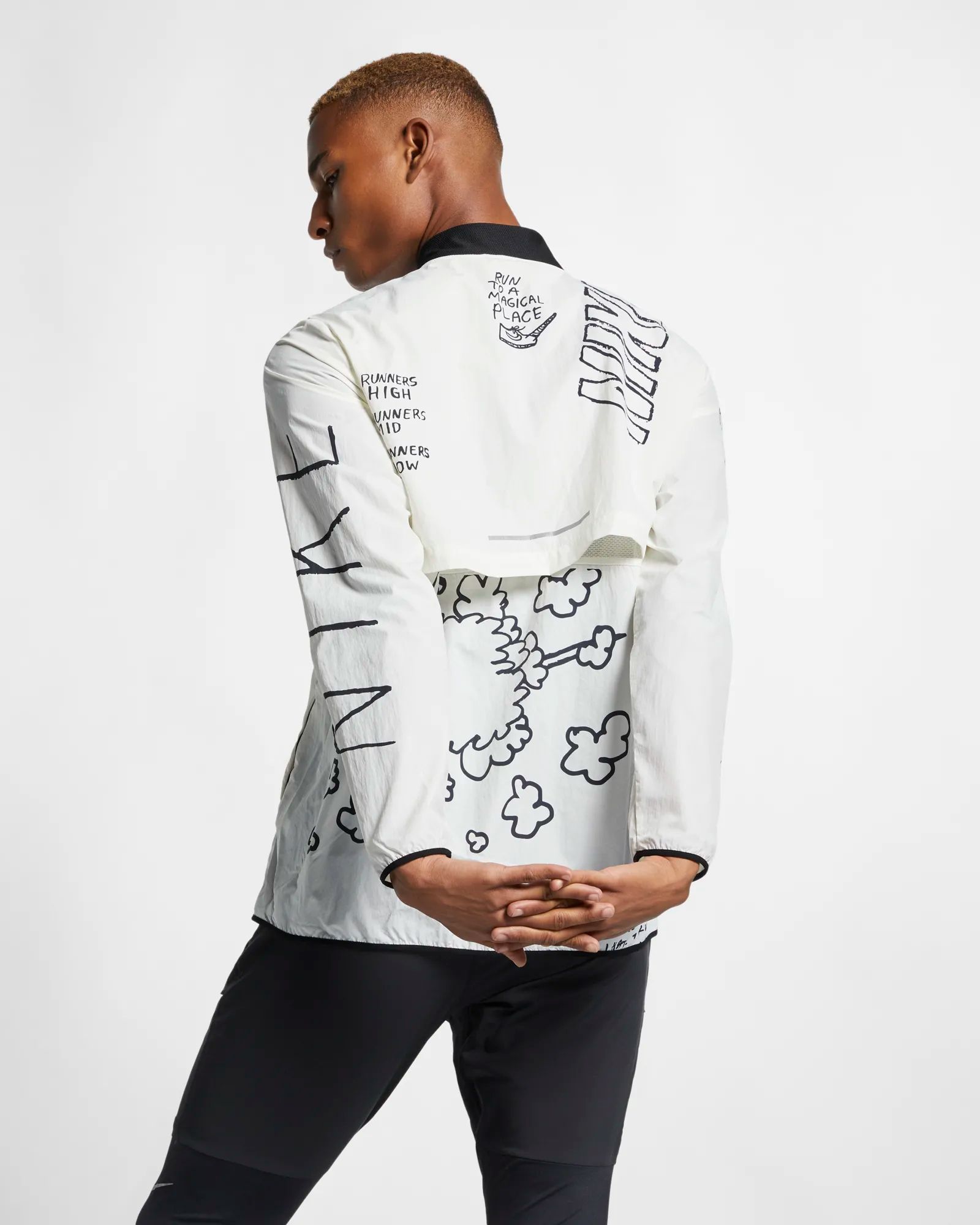 Nike performance artist jacket graphic nathan bell online