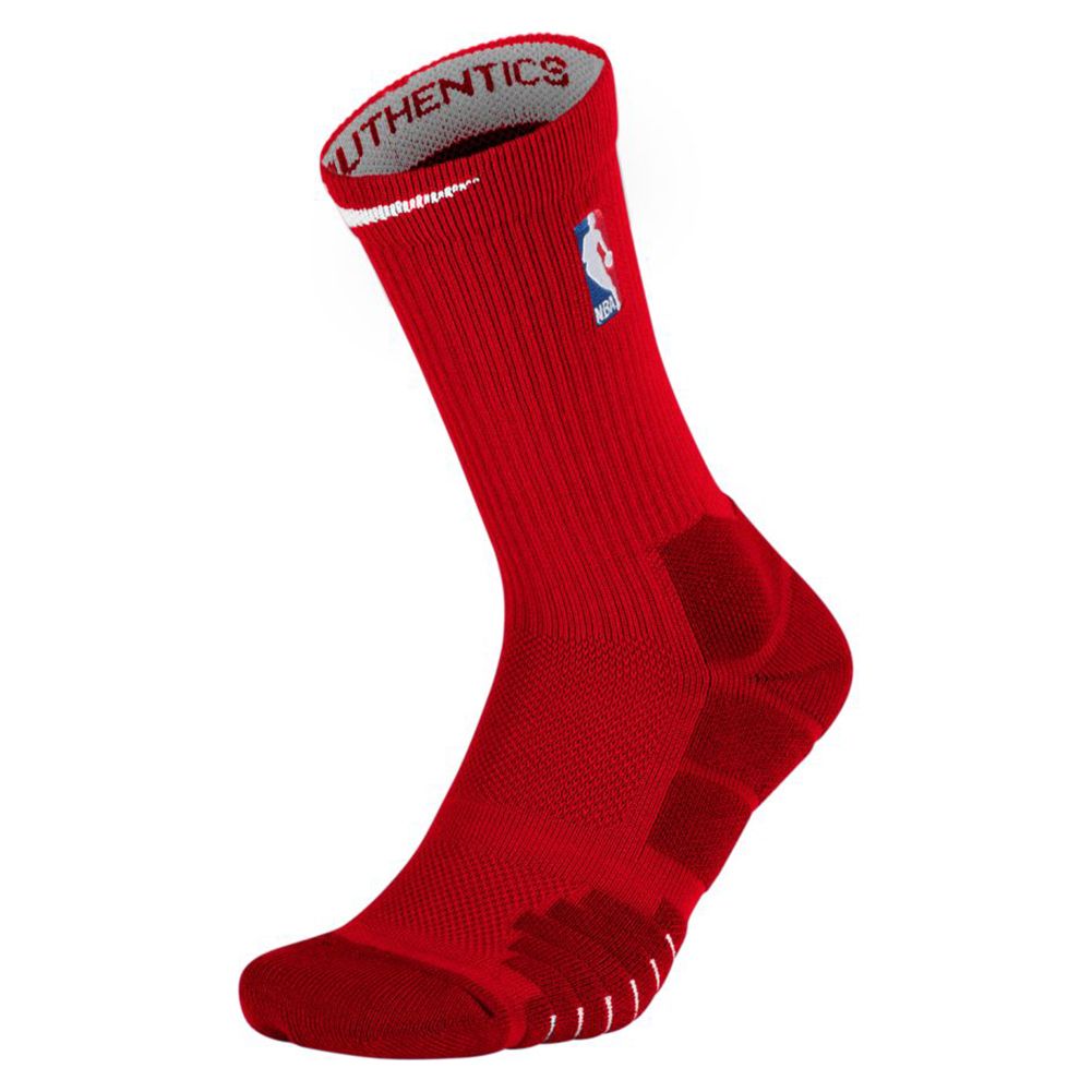 Nike NBA Elite Quick Crew Socks SX7037 657 Red FOOTonFOOT