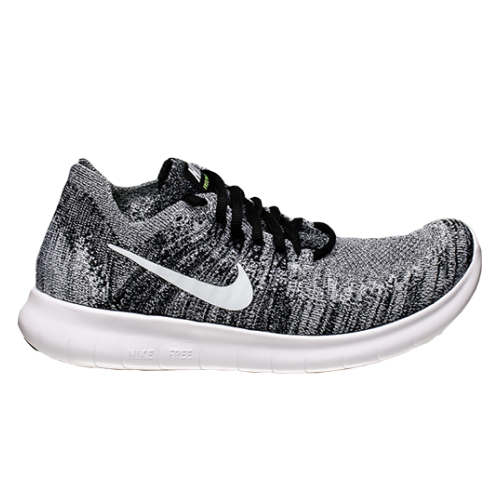 Nike free flyknit 2017 women's black best sale