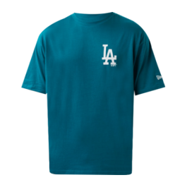 New Era Unisex LA Dodgers League Essential Oversized SS Lifestyle T-Shirt, 60284725, Blue