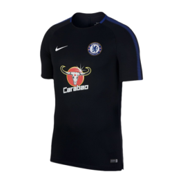 Nike Chelsea FC Breathe Squad Tee 905445 011 Black FOOTonFOOT