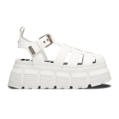 Sandals Buffalo Buffalo Wmns Ava Fisher Vegan 1602119-WHT White