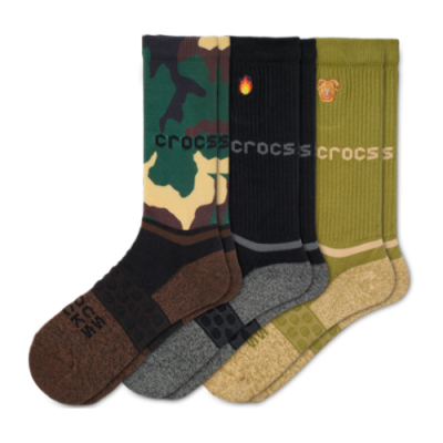 Socks Crocs Crocs Graphic Socks (3 Pairs) 207862-0DQ Multicolor