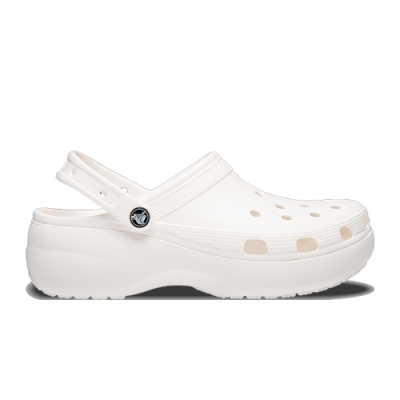 Sandals Crocs Crocs Wmns Classic Platform Clog 206750-100 White