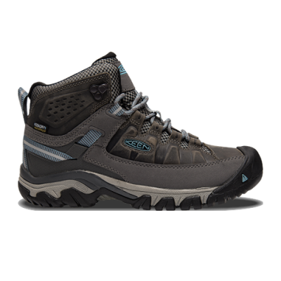 Outdoor Women KEEN Wmns Targhee III Waterproof Mid 1023040-BLUE Black Grey