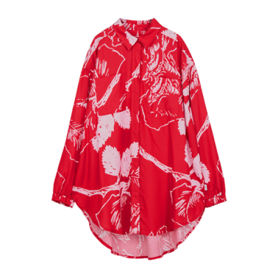 Shirts Women Makia x Moomin Wmns Rose Lifestyle Shirt W60029-442 Red