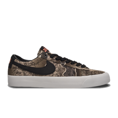 Skate Collections Nike SB Zoom Blazer Low Pro GT Premium DO9398-002 Brown Green