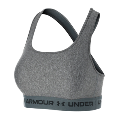 Underwear Women Under Armour Wmns Mid Crossback Heather Sports Bra 1361036-019 Grey