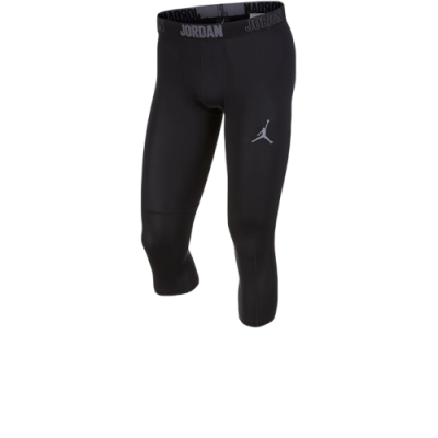 Jordan Dri FIT 23 Alpha 3 4 Training Tights 892246 010 Black Grey FOOTonFOOT